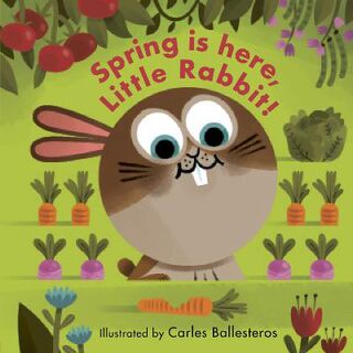 Little Faces: Spring Is Here, Little Rabbit! (Board Book)