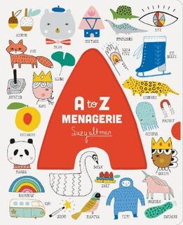 A to Z Menagerie (Board Book)