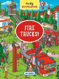 My Big Wimmelbook: Fire Trucks! (Wordless Picture Book)