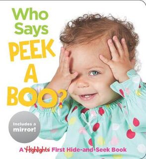 Who Says Peekaboo? (Board Book)
