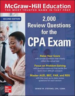 McGraw-Hill Education 2,000 Review Questions for the CPA Exam