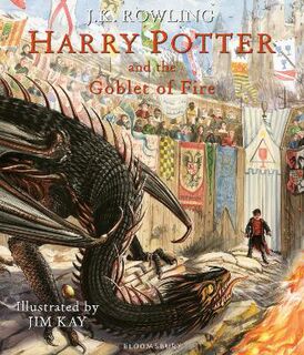 Harry Potter #04: Harry Potter and the Goblet of Fire (Illustrated Edition)