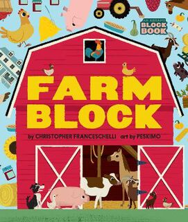 Alphablock: Farmblock (Board Book with Die-Cuts)