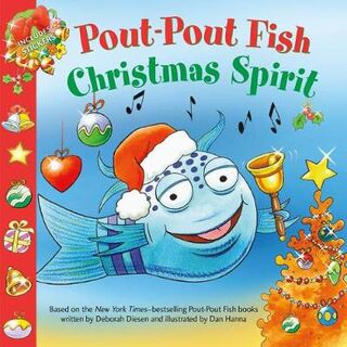 Pout-Pout Fish: Christmas Spirit (Includes Stickers)
