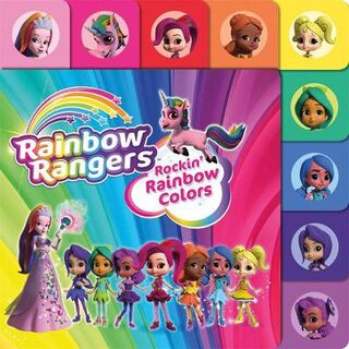 Rainbow Rangers: Rockin' Rainbow Colors (Tabbed Board Book)