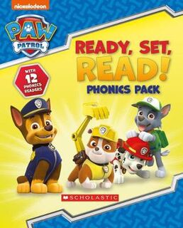 Paw Patrol: Ready, Set, Read!: Phonics Pack (Boxed Set)