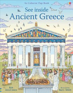 Usborne See Inside: Ancient Greece (Lift-the-Flap Board Book)
