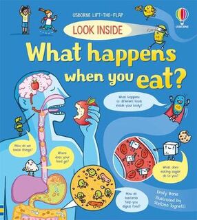 Osborne Look Inside: Look Inside What Happens When You Eat (Lift-the-Flap)