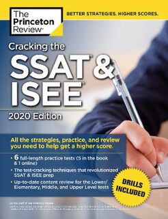 Private Test Prep: Cracking the SSAT and ISEE