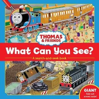 Thomas and Friends: What Can You See? (Seek-and-Find with Gatefold Pages)