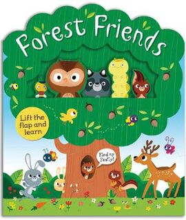 Forest Friends (Lift-the-Flap Shaped Board Book with Die Cuts)