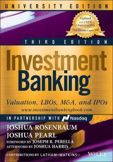 Investment Banking  (3rd Edition)