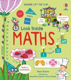 Look Inside: Look Inside Maths (Lift-the-Flap Board Book)