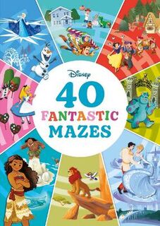 Disney #: Disney: Deluxe Edition: 40 Fantastic Mazes