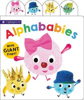 Alphaprints: Alphababies (Tabbed Board Book)