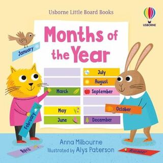 Usborne Little Board Books: Months of the Year