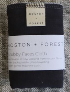 Boston & Forest Grubby Face Cloth (Charcoal)