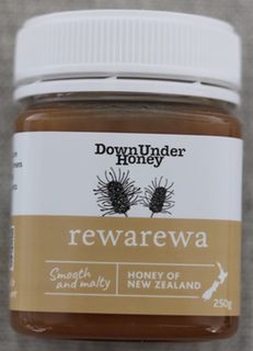 Down Under Honey Rewarewa 250g