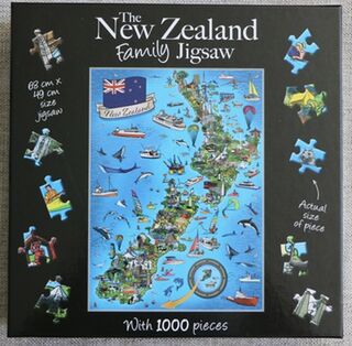 New Zealand Family 1000pc Jigsaw Puzzle