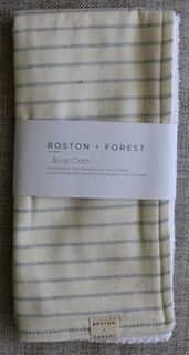 Boston & Forest Burp Cloth (Stripe)