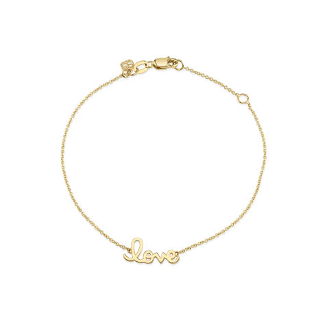 SMALL LOVE 14-carat gold bracelet