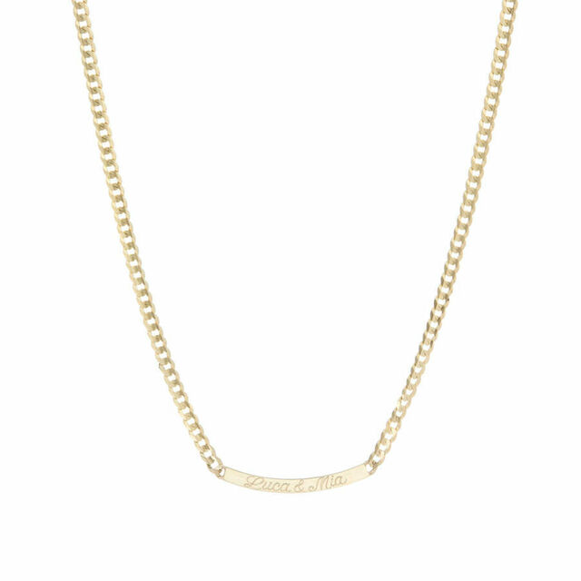 ID ARC 14-carat gold necklace