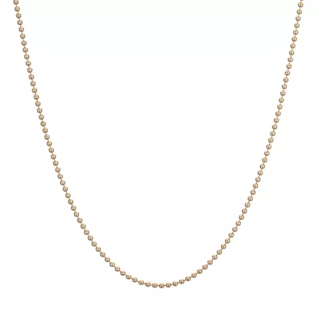 1.5MM BEAD 14-carat gold chain