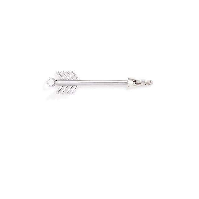 ARROW sterling silver hinged charm