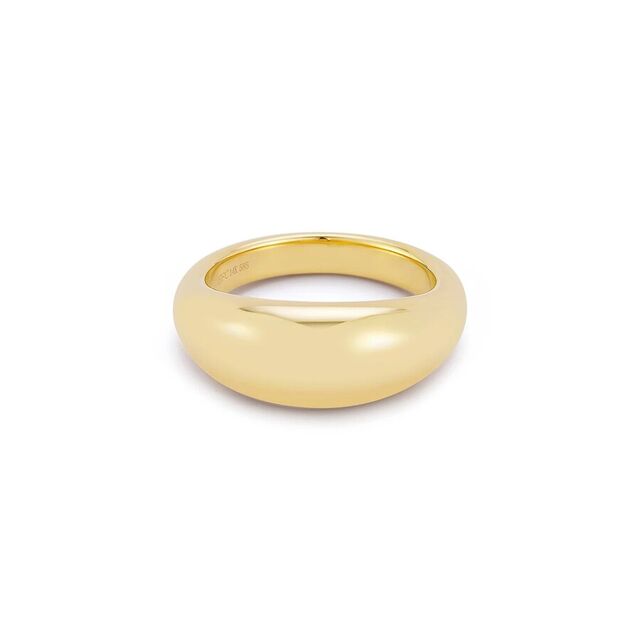 JUMBO DOME 14 - carat gold ring