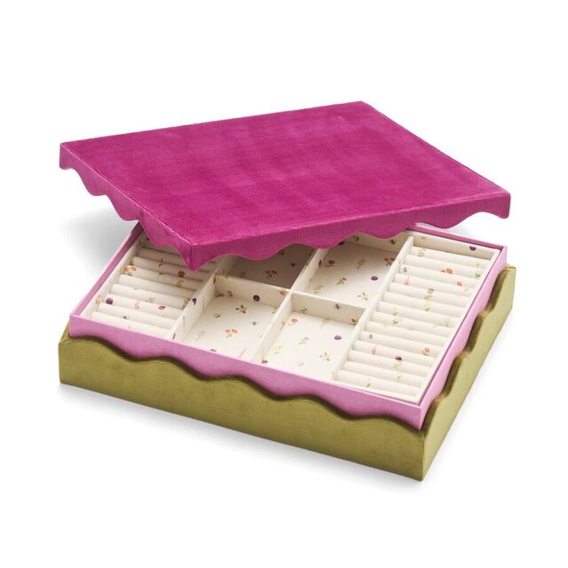 Scalloped Floret Jewellery Box