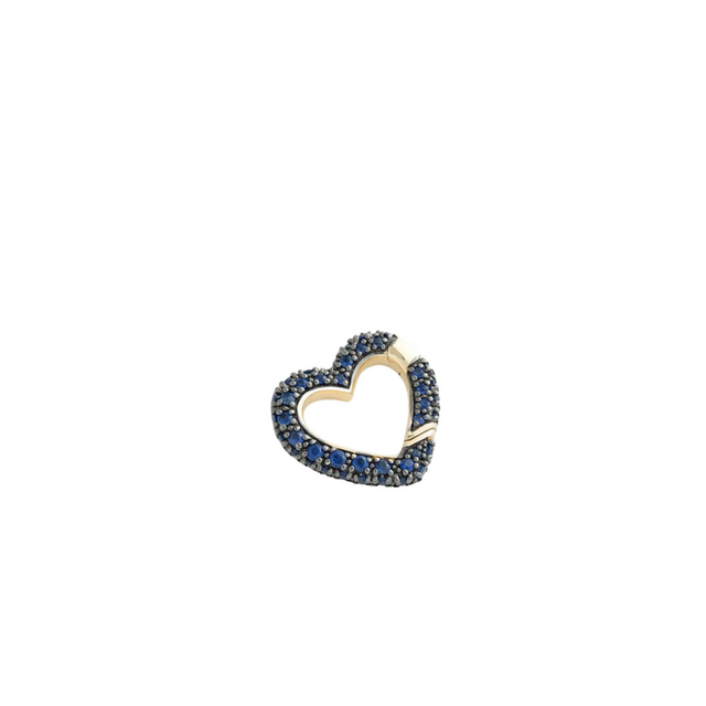 THE SAPPHIRE LOVE CONNECTION 14-carat gold connector/charm holder
