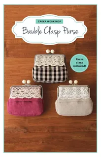 Zakka Bauble Clasp Purse Kit