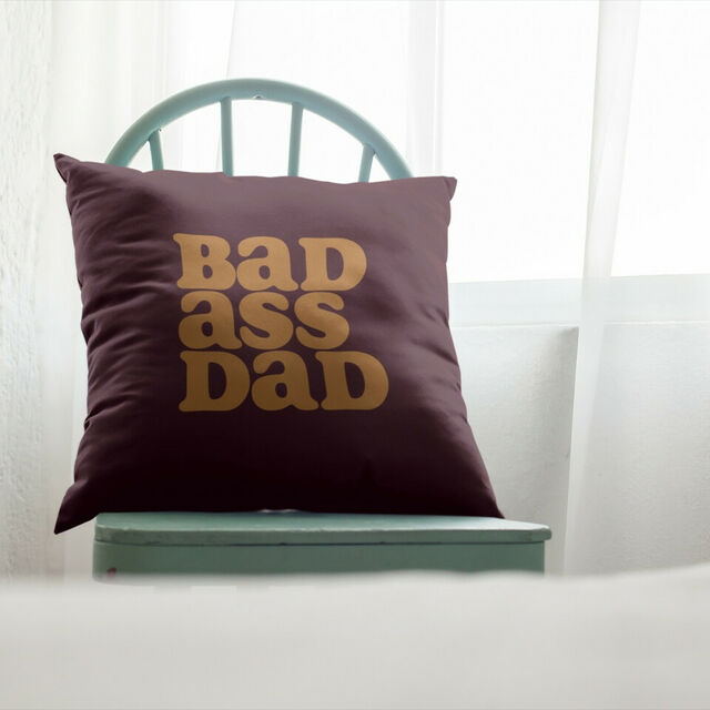 Badass Dad cushion