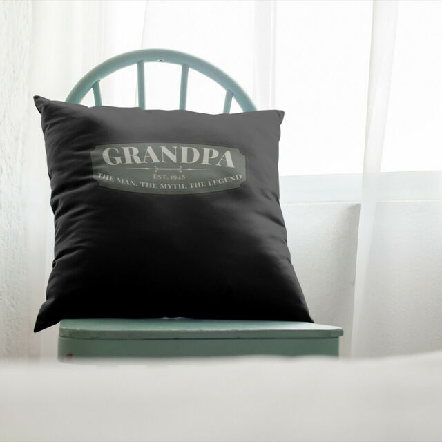 Grandpa the legend cushion