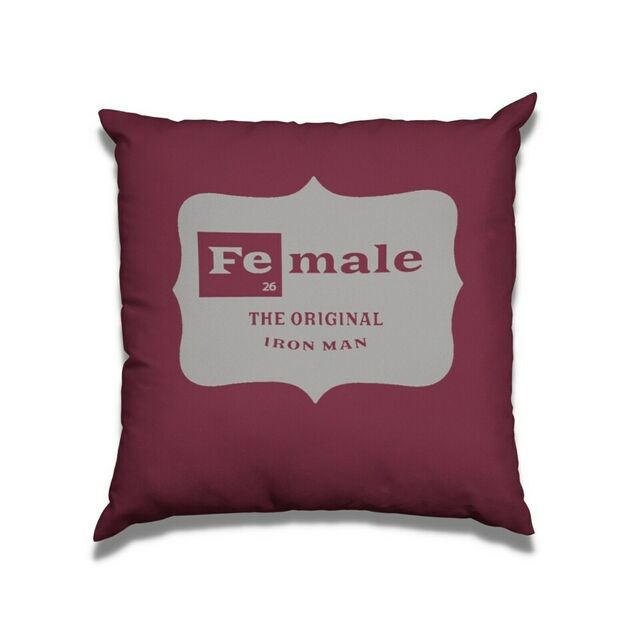 Female the original Ironman cushion