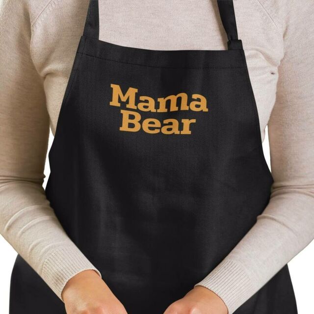 Mama bear apron