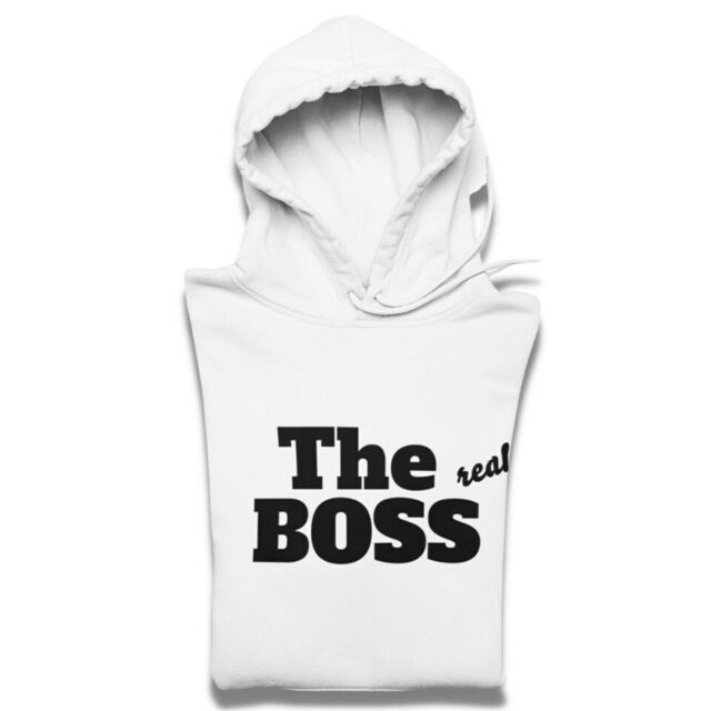 The (real) boss womens hoodie