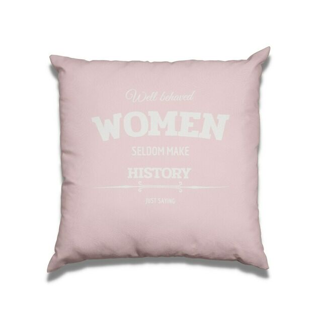Well behaved women cushion