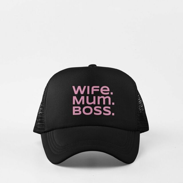 Wife Mum Boss cap