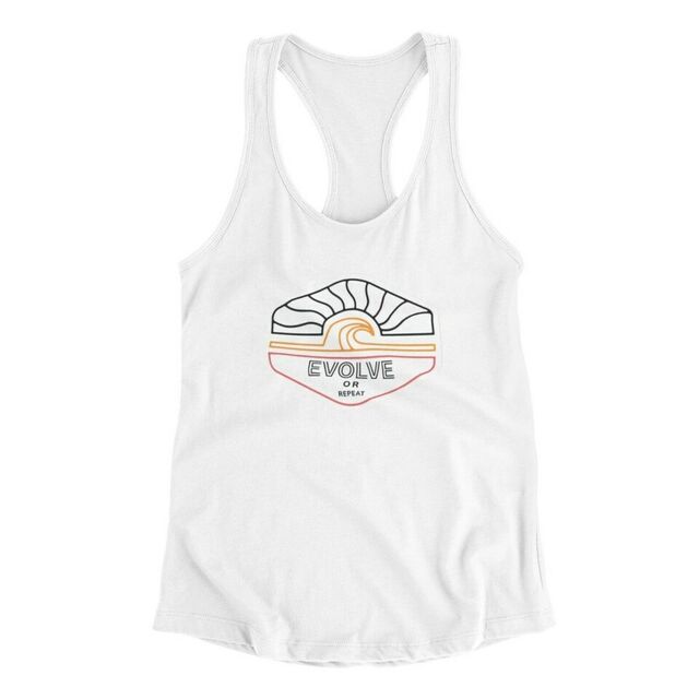 Evolve or repeat womens tank
