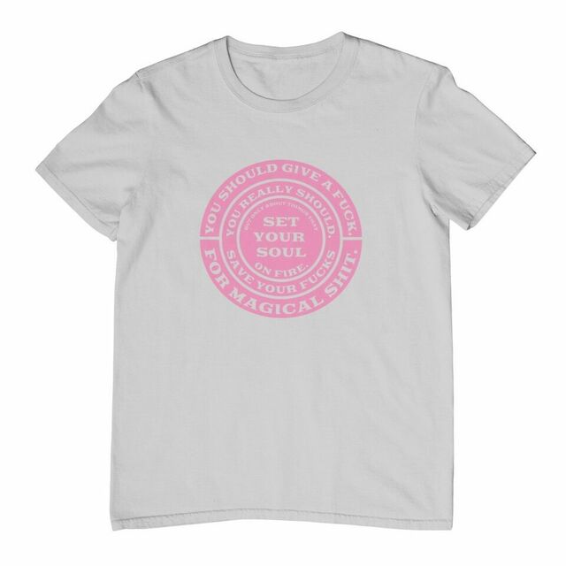 You should give a fuck womens tee