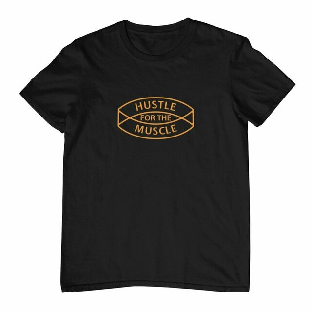 Hustle for the muscle womens tee