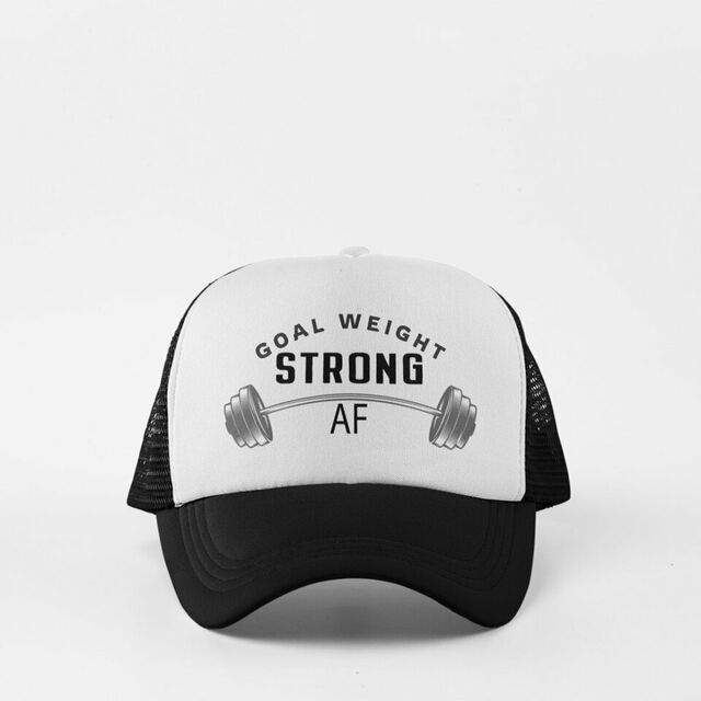 Goal weight strong AF cap