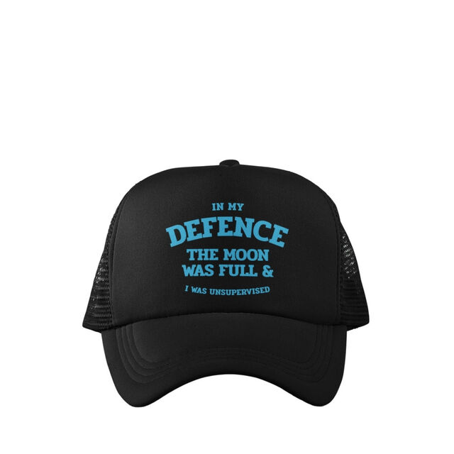 In my defence cap
