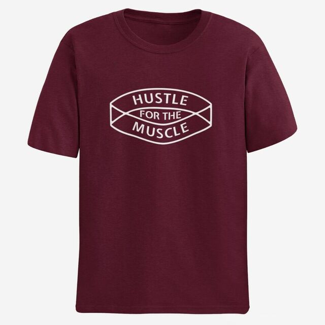 Hustle for that muscle mens tee