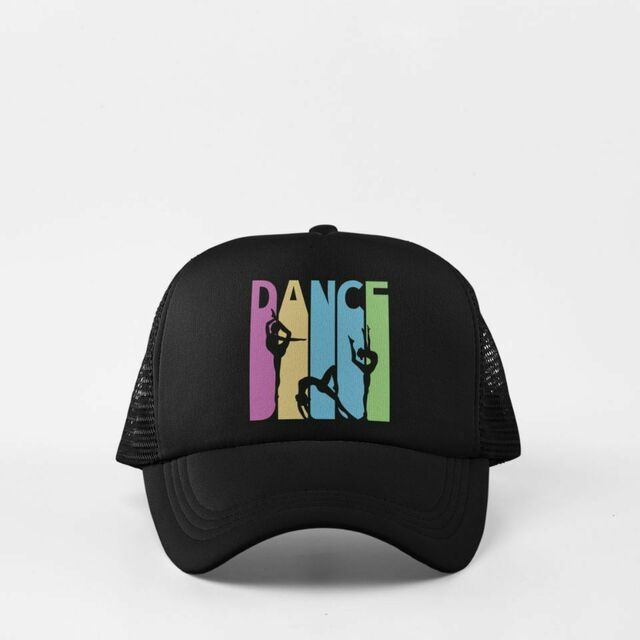 Coloured dance cap