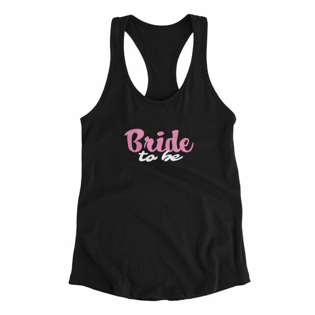 Bride to be tank