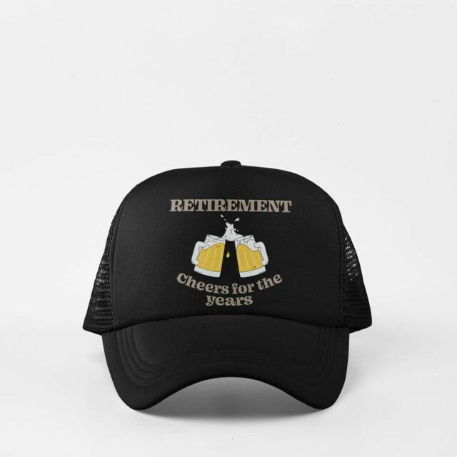 Retirement - Cheers for the years cap