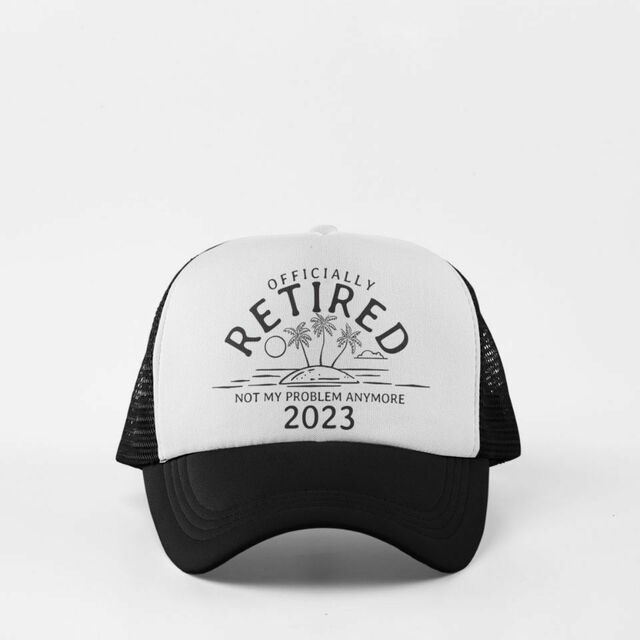 Officially retired cap