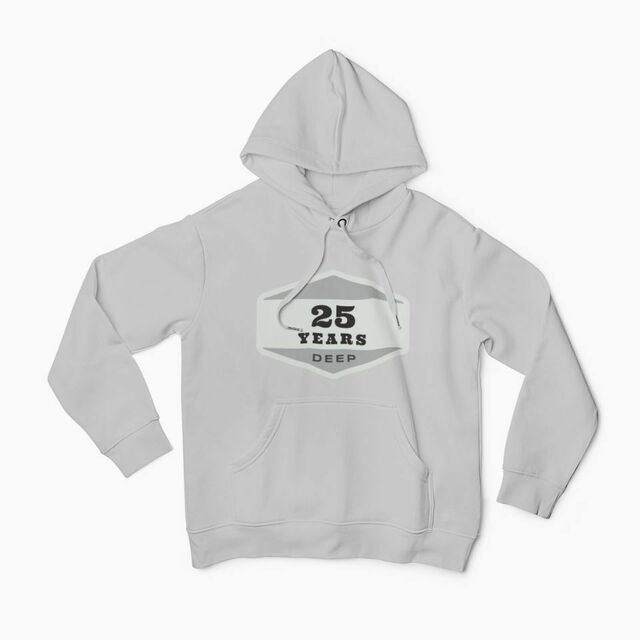 (Number) years deep mens hoodie